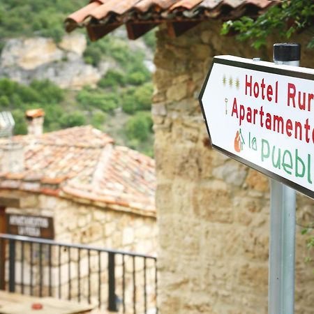 Hotel Rural La Puebla Orbaneja del Castillo Kültér fotó