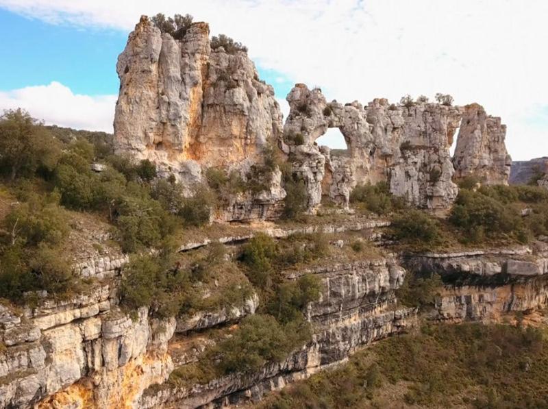 Hotel Rural La Puebla Orbaneja del Castillo Kültér fotó